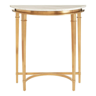 Alvaro Half Moon Console Table