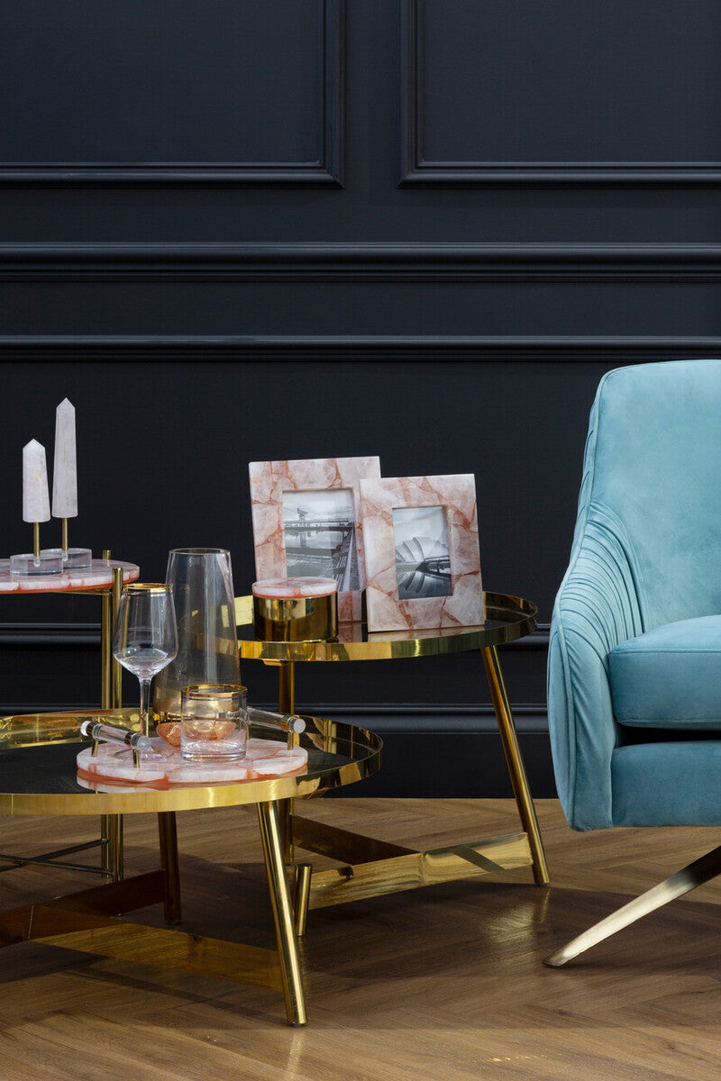 Alvaro Set Of 2 Round Coffee Tables