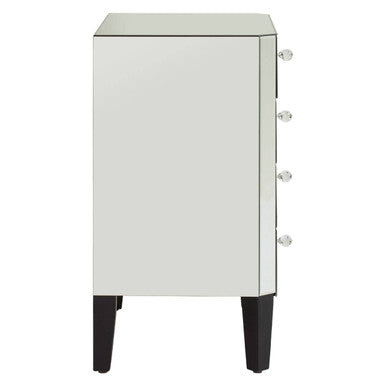 Mirrored Chest of 4 Drawers | Gabriella