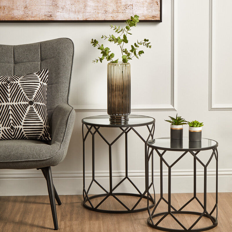 Avantis Set Of 2 Polygonal Frame Tables