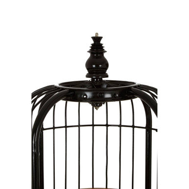 Medium 3 Tier Black Birdcage Shelf Unit | Mantis