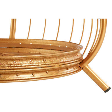 Mantis Gold Finish Coffee Table