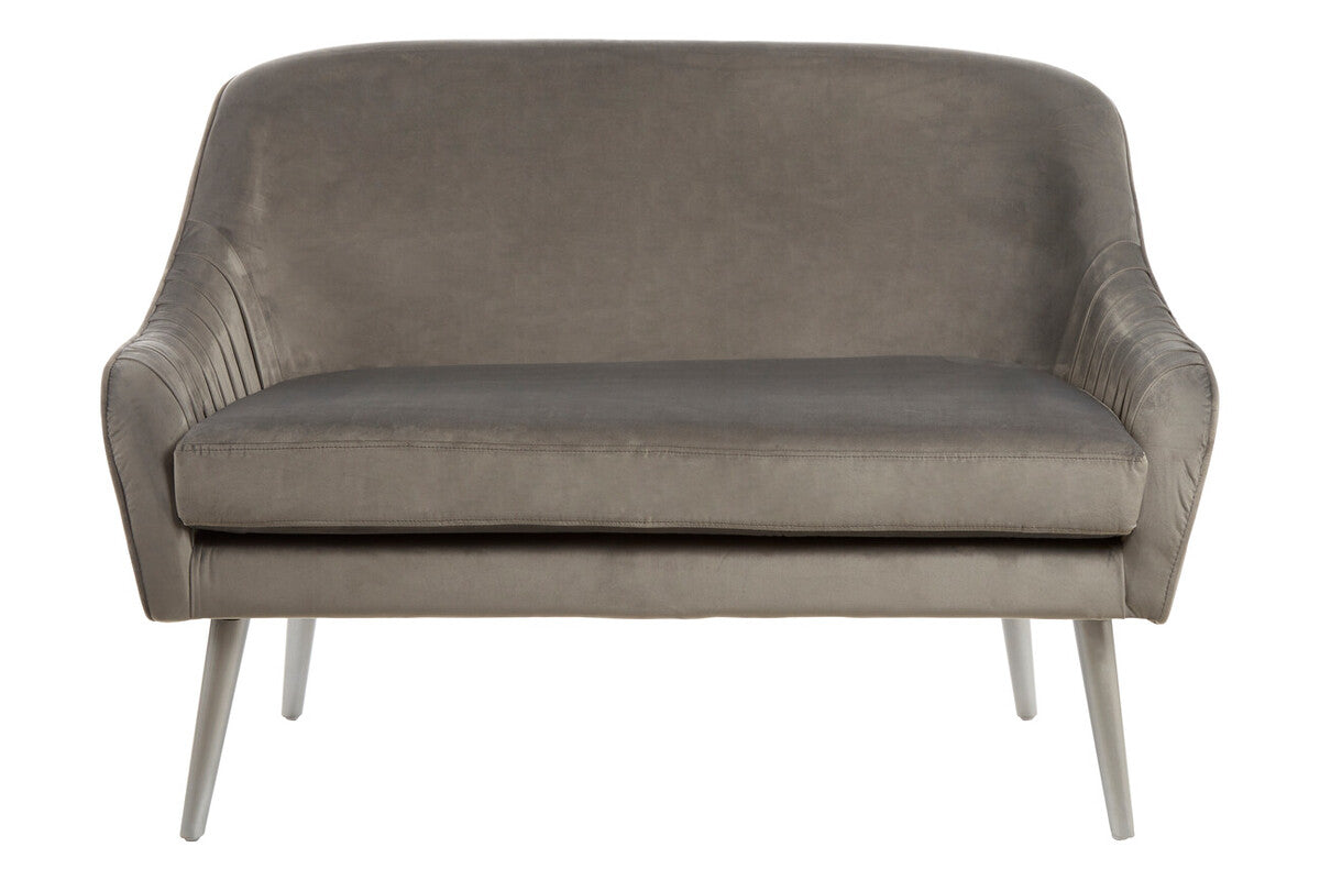 Grey Velvet Sofa | Louxor