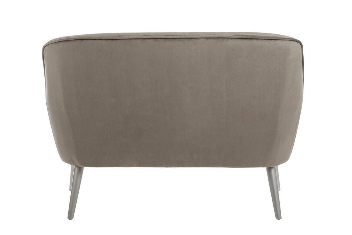 Grey Velvet Sofa | Louxor