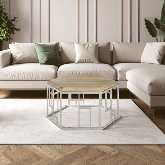 Relic Hexagonal Coffee Table