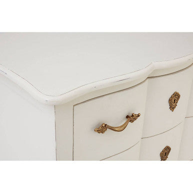 3 Drawer White Chest | Loire