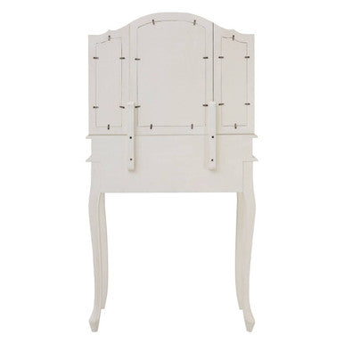 White Dressing Table with Adjustable Mirror | Loire