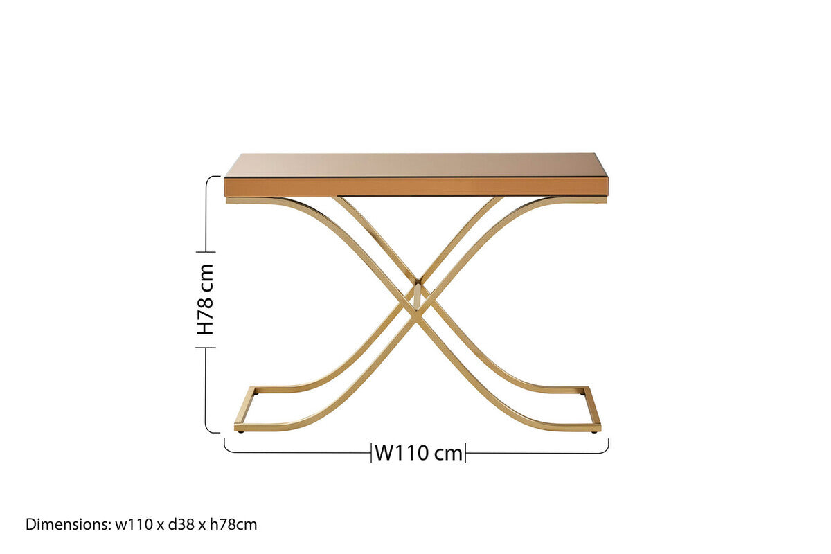 Kensington Townhouse Brown Console Table