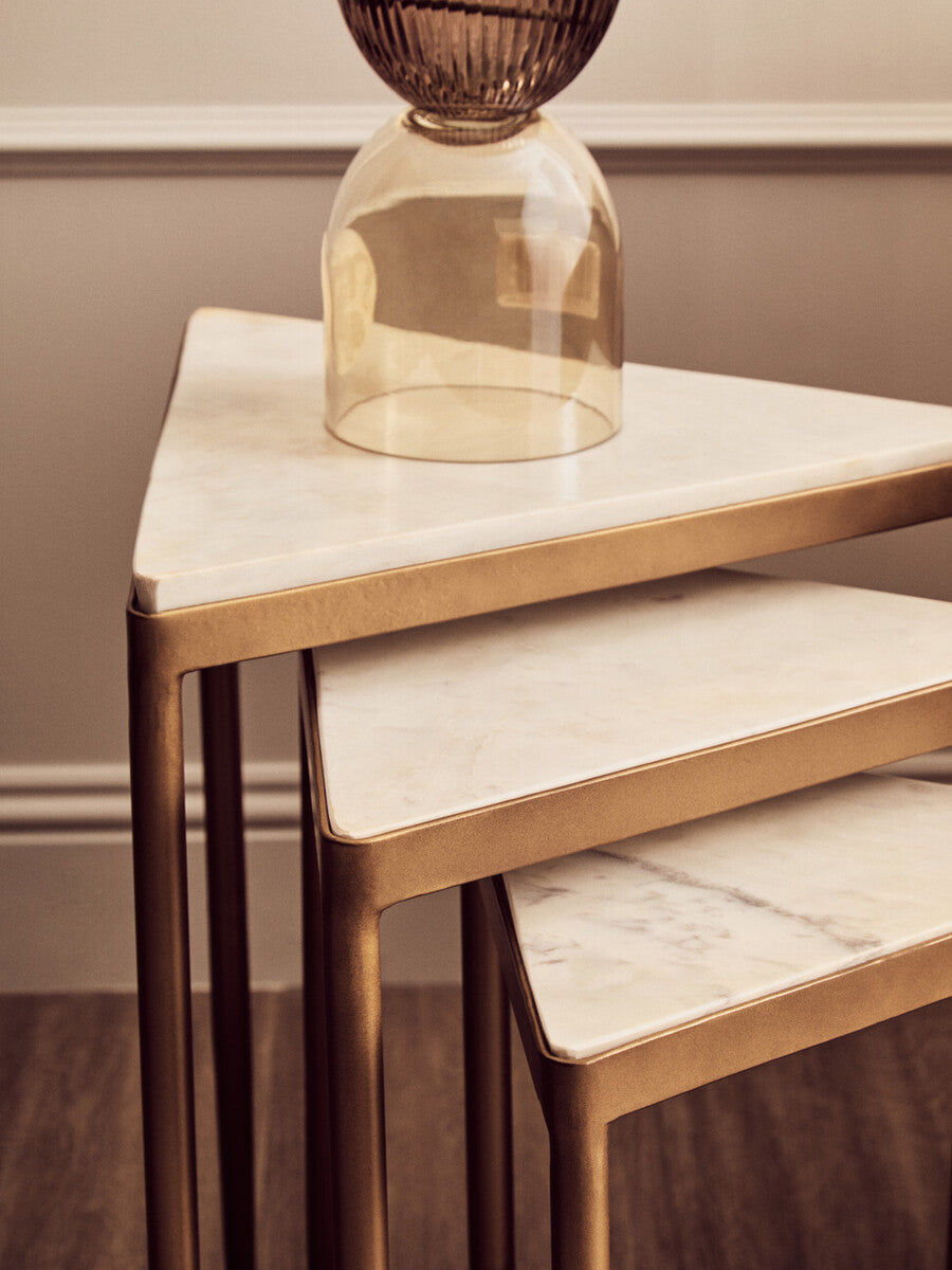 Shalimar Nest Of 3 Tripod Tables