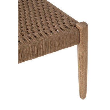 Woven Rope Footstool | Opus