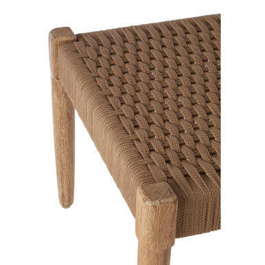Woven Rope Footstool | Opus