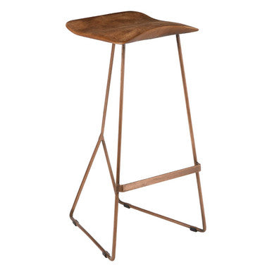 Nandri Acacia Wood Bar Stool