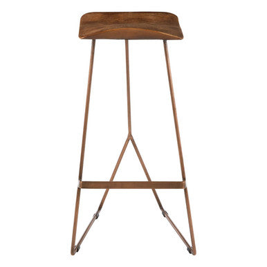 Nandri Acacia Wood Bar Stool