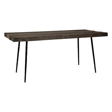 Grey Oak Wood Rectangular Dining Table | Mason