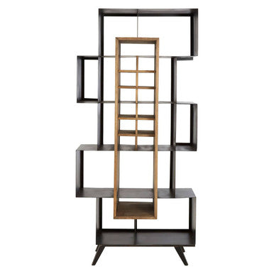 Black Iron Frame Shelf Unit | Mason