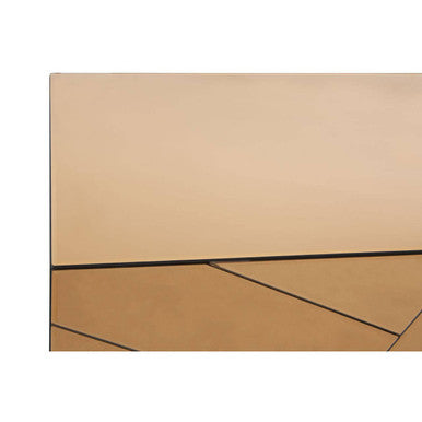 Brown Tinted Mirror Console Table, Roza