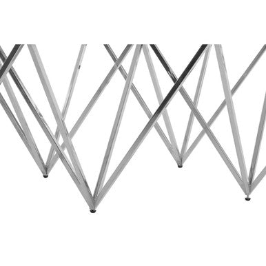 Allure Prismatic Silver Base Coffee Table