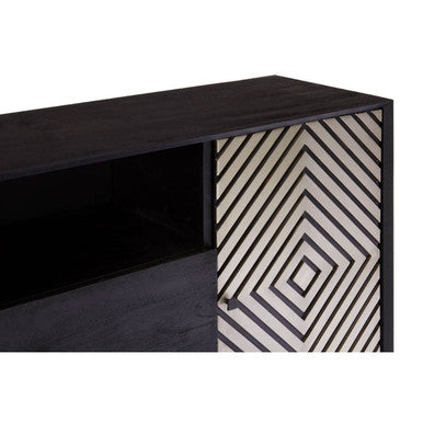 Patterned 2 Door Sideboard with Drawers | Boho