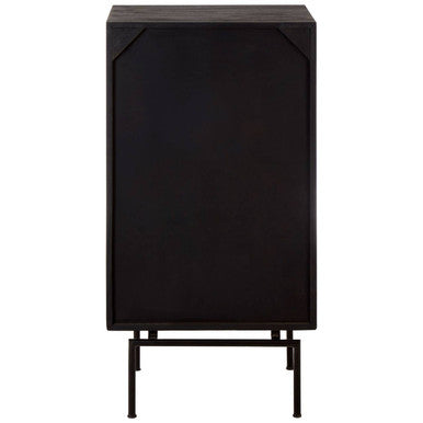 Boho Patterned 5 Drawer Tall Cabinet