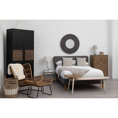 Salvar 5 Drawer Wood Chest