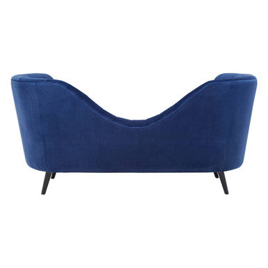 Midnight Velvet Chaise | Malena