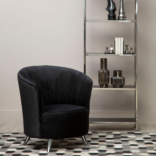 Maci Black Tub Chair