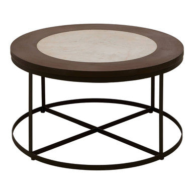 Vasco Side Table With Latticed Base