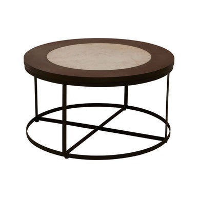 Vasco Side Table With Latticed Base