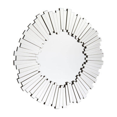 Puzzle Flared Wall Mirror