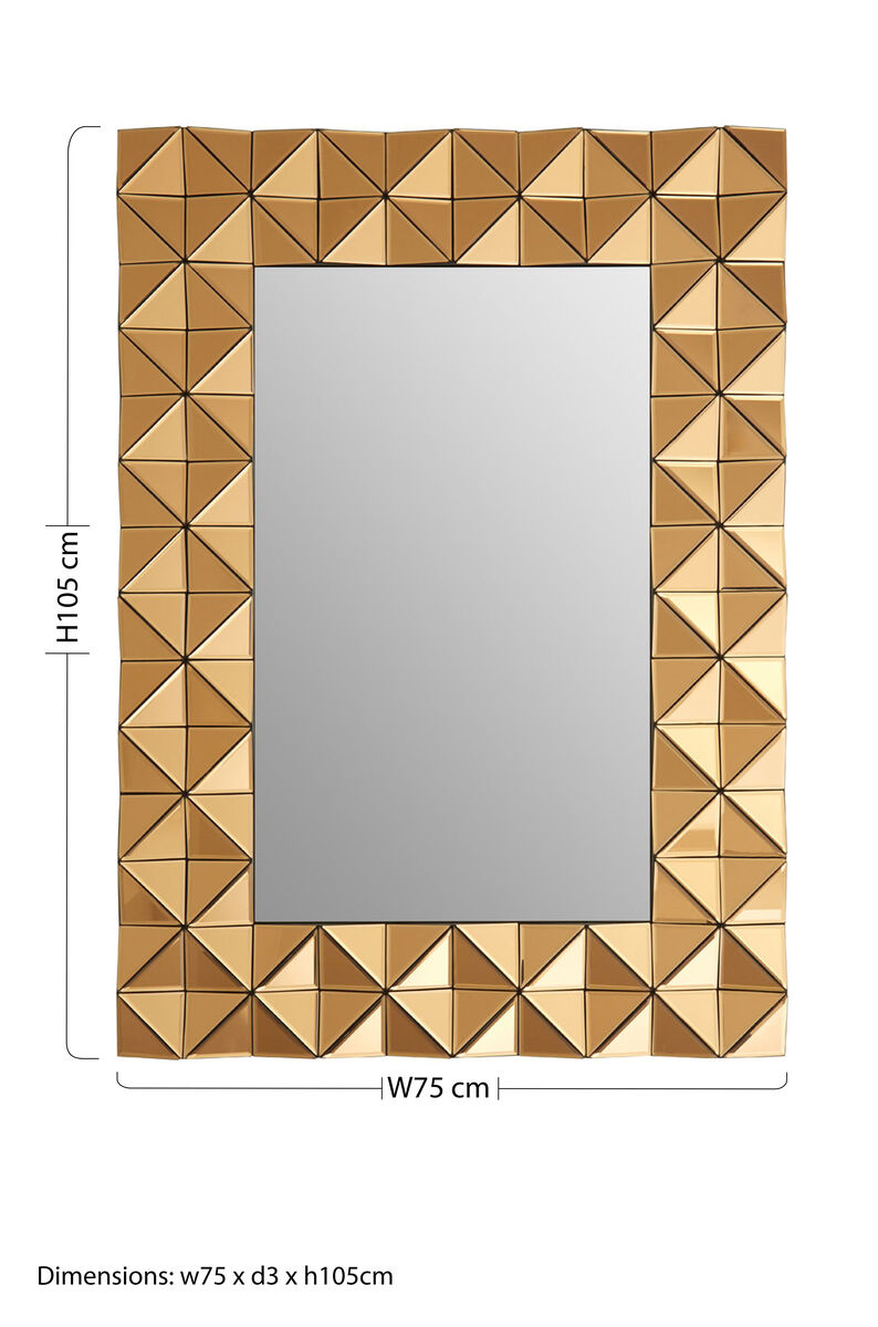 Soho Copper Wall Mirror