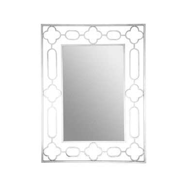 Merlin Silver Leaf Wall Mirror.