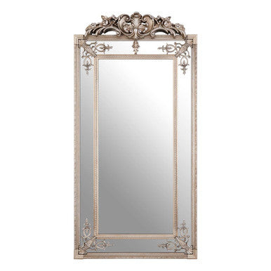 Ornate Wall Mirror with Champagne Finish | Deymonte