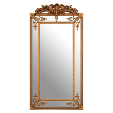 Ornate Mirror with Gold Finish | Deymonte
