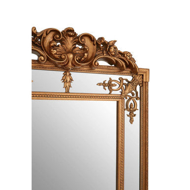 Ornate Mirror with Gold Finish | Deymonte