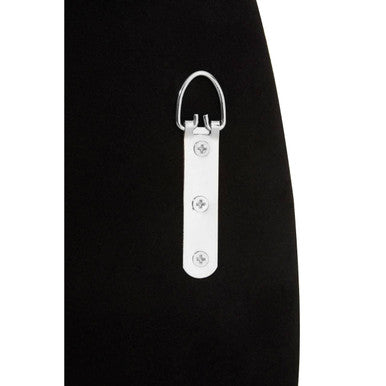 Eclipse White Finish Wall Mirror