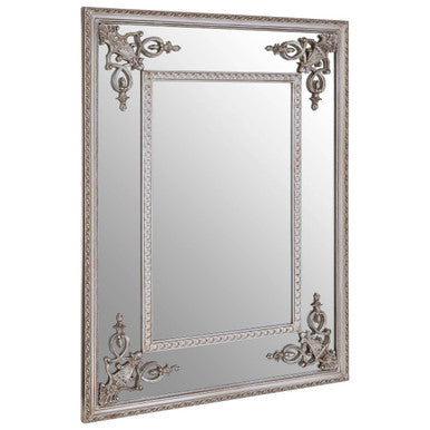 Marseille Champagne Bead Frame Wall Mirror