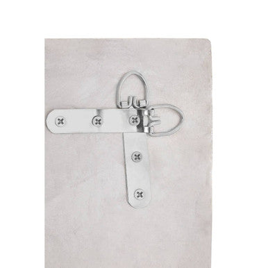 Marseille Champagne Oval Border Wall Mirror