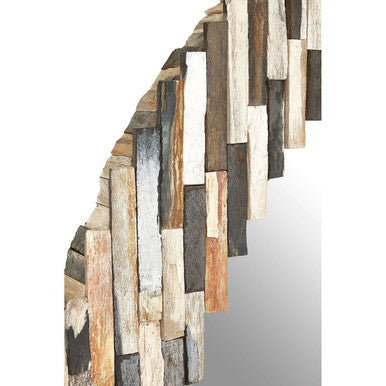 Relic Multi Tile Oval Wall Mirror