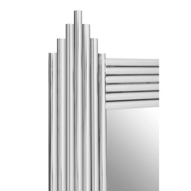 Stainless Steel Frame Wall Mirror | Clarice