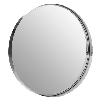Leonov Small Nickel Finish Wall Mirror