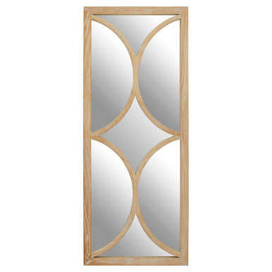 Grey Wash Elm Wood Wall Mirror | Kyra