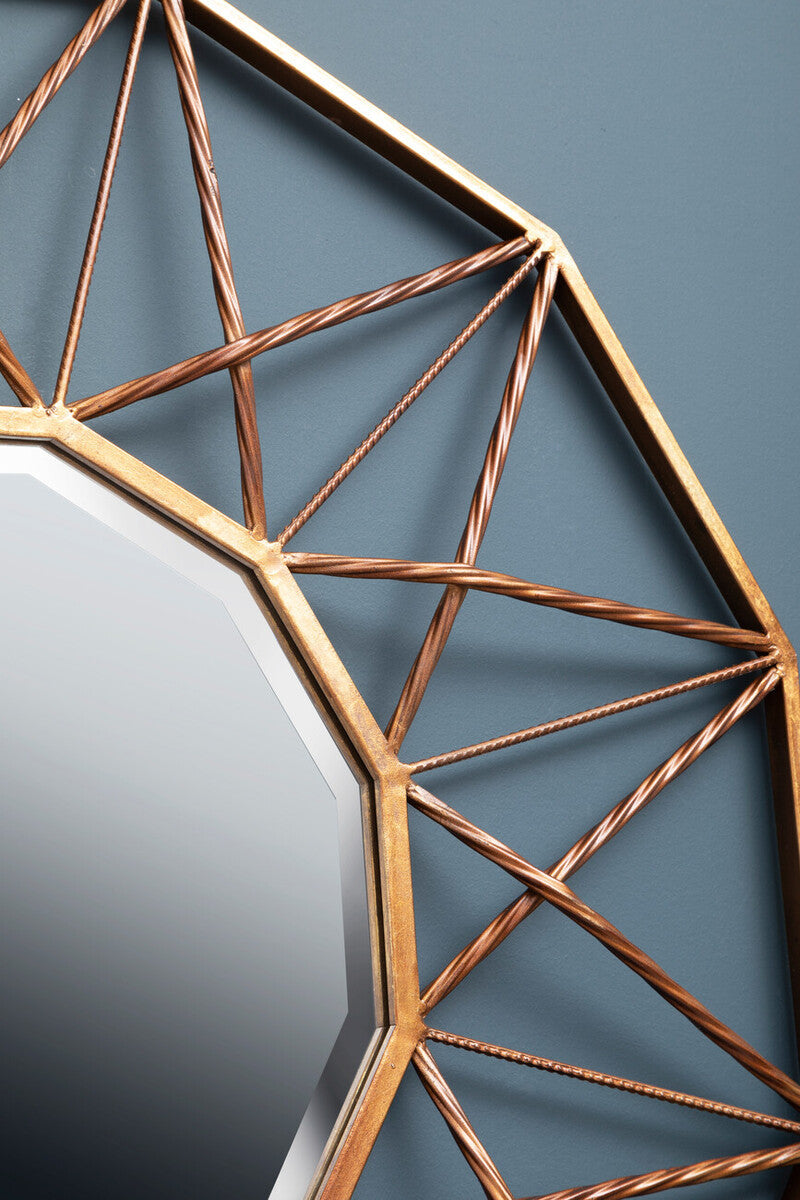 Zariah Geo Wall Mirror