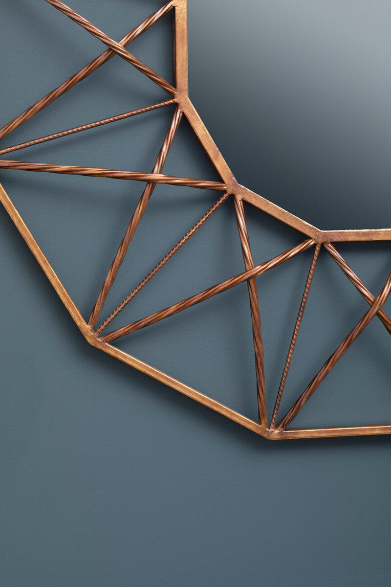 Zariah Geo Wall Mirror