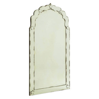 Riza Arched And Star Detail Wall Mirror