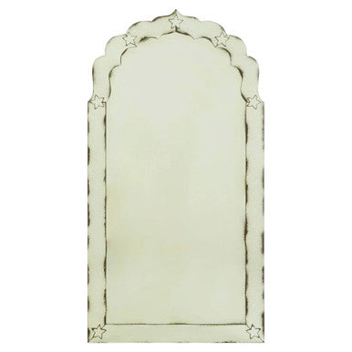 Riza Arched And Star Detail Wall Mirror
