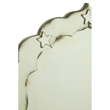Riza Arched And Star Detail Wall Mirror