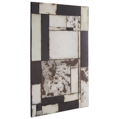 Riza Mosaic Asymmetric Wall Mirror