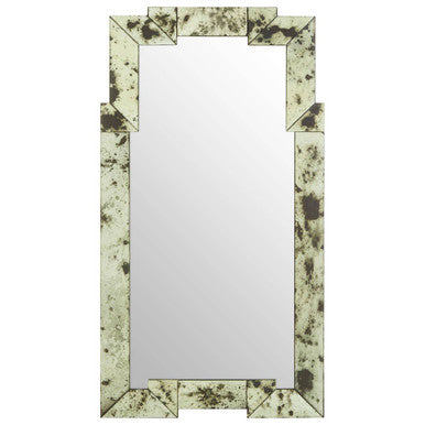 Riza Rectangular And Cut Out Frame Wall Mirror