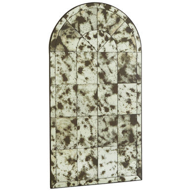 Riza Arched Antique Wall Mirror
