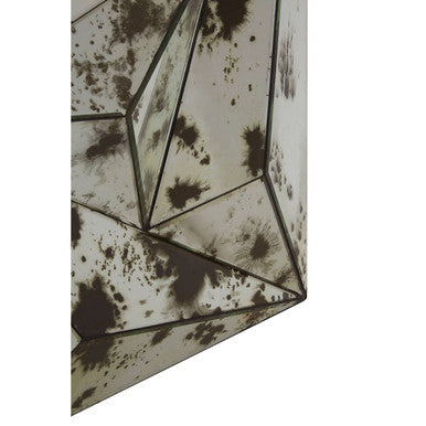 Riza 3D Prism Antique Wall Mirror